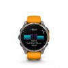Ceas Sport Garmin Fenix 8 – 51 mm, Amoled, Sapphire, Titanium Cu Curea Din Silicon Spark Orange / Graphite Ceas Sport Garmin Fenix 8 – 51 mm, Amoled, Sapphire, Titanium Cu Curea Din Silicon Spark Orange / Graphite