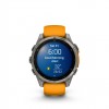 Ceas Sport Garmin Fenix 8 – 51 mm, Amoled, Sapphire, Titanium Cu Curea Din Silicon Spark Orange / Graphite Ceas Sport Garmin Fenix 8 – 51 mm, Amoled, Sapphire, Titanium Cu Curea Din Silicon Spark Orange / Graphite