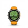 Ceas Sport Garmin Fenix 8 – 51 mm, Amoled, Sapphire, Titanium Cu Curea Din Silicon Spark Orange / Graphite Ceas Sport Garmin Fenix 8 – 51 mm, Amoled, Sapphire, Titanium Cu Curea Din Silicon Spark Orange / Graphite