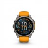 Ceas Sport Garmin Fenix 8 – 51 mm, Amoled, Sapphire, Titanium Cu Curea Din Silicon Spark Orange / Graphite Ceas Sport Garmin Fenix 8 – 51 mm, Amoled, Sapphire, Titanium Cu Curea Din Silicon Spark Orange / Graphite