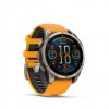 Ceas Sport Garmin Fenix 8 – 51 mm, Amoled, Sapphire, Titanium Cu Curea Din Silicon Spark Orange / Graphite Ceas Sport Garmin Fenix 8 – 51 mm, Amoled, Sapphire, Titanium Cu Curea Din Silicon Spark Orange / Graphite