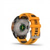 Ceas Sport Garmin Fenix 8 – 51 mm, Amoled, Sapphire, Titanium Cu Curea Din Silicon Spark Orange / Graphite Ceas Sport Garmin Fenix 8 – 51 mm, Amoled, Sapphire, Titanium Cu Curea Din Silicon Spark Orange / Graphite