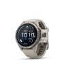 Ceas Sport Garmin Fenix 9 Pro – 43 mm, Titan Cu Curea Din Silicon Fog Gray / Dark Sandstone Ceas Sport Garmin Fenix 9 Pro – 43 mm, Titan Cu Curea Din Silicon Fog Gray / Dark Sandstone