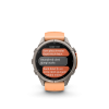 Ceas Sport Garmin Fenix 9 Pro – 43 mm, Titan Cu Curea Din Silicon Shell Pink / Autumn Orange Ceas Sport Garmin Fenix 9 Pro – 43 mm, Titan Cu Curea Din Silicon Shell Pink / Autumn Orange