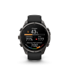 Ceas Sport Garmin Fenix 9 Pro – 51 mm, Titan DLC Carbon Gray Cu Curea Din Silicon Black / Pebble Gray