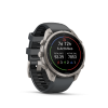 Ceas Sport Garmin Fenix 9 Pro – 51 mm, Titan, Cu Curea Din Silicon Graphite / Negru Ceas Sport Garmin Fenix 9 Pro – 51 mm, Titan, Cu Curea Din Silicon Graphite / Negru