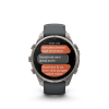 Ceas Sport Garmin Fenix 9 Pro – 51 mm, Titan, Cu Curea Din Silicon Graphite / Negru Ceas Sport Garmin Fenix 9 Pro – 51 mm, Titan, Cu Curea Din Silicon Graphite / Negru