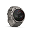 Ceas Sport Garmin Fenix 9 Pro Solar – 51 mm, Titan Cu Curea Din Silicon Pebble Gray Ceas Sport Garmin Fenix 9 Pro Solar – 51 mm, Titan Cu Curea Din Silicon Pebble Gray