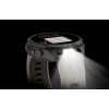Ceas Sport Garmin Fenix 9 Pro – 43 mm, Titan Cu Curea Din Silicon Fog Gray / Dark Sandstone Ceas Sport Garmin Fenix 9 Pro – 43 mm, Titan Cu Curea Din Silicon Fog Gray / Dark Sandstone