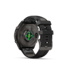 Ceas Sport Garmin Fenix 9 Pro – 51 mm, Titan DLC Carbon Gray Cu Curea Din Silicon Black / Pebble Gray