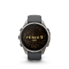 Ceas Sport Garmin Fenix 9 Pro – 51 mm, Titan, Cu Curea Din Silicon Graphite / Negru Ceas Sport Garmin Fenix 9 Pro – 51 mm, Titan, Cu Curea Din Silicon Graphite / Negru