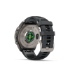 Ceas Sport Garmin Fenix 9 Pro – 51 mm, Titan, Cu Curea Din Silicon Graphite / Negru Ceas Sport Garmin Fenix 9 Pro – 51 mm, Titan, Cu Curea Din Silicon Graphite / Negru