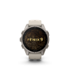 Ceas Sport Garmin Fenix 9 Pro – 43 mm, Titanium Cu Curea Din Silicon Fog Grey Ceas Sport Garmin Fenix 9 Pro – 43 mm, Titanium Cu Curea Din Silicon Fog Grey