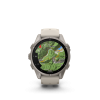 Ceas Sport Garmin Fenix 9 Pro – 43 mm, Titanium Cu Curea Din Silicon Fog Grey Ceas Sport Garmin Fenix 9 Pro – 43 mm, Titanium Cu Curea Din Silicon Fog Grey
