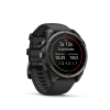 Ceas Sport Garmin Fenix 9 Amoled – 47 mm, Titan DLC Carbon Grey Cu Curea Neagră Din Silicon Ceas Sport Garmin Fenix 9 Amoled – 47 mm, Titan DLC Carbon Grey Cu Curea Neagră Din Silicon