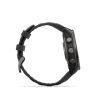 Ceas Sport Garmin Fenix 9 Amoled – 47 mm, Titan DLC Carbon Grey Cu Curea Neagră Din Silicon Ceas Sport Garmin Fenix 9 Amoled – 47 mm, Titan DLC Carbon Grey Cu Curea Neagră Din Silicon