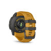 Ceas Sport Garmin Instinct 3 – 50 mm, Solar Sunburst Cu Curea Sunburst/Grey