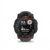 Ceas Sport Garmin Instinct 3 – 50 mm, Solar Black Bezel Cu Curea Charcoal