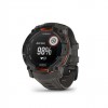Ceas Sport Garmin Instinct 3 – 50 mm, Solar Black Bezel Cu Curea Charcoal