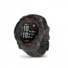 Ceas Sport Garmin Instinct 3 – 50 mm, Solar Black Bezel Cu Curea Charcoal