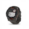 Ceas Sport Garmin Instinct 3 – 50 mm, Solar Black Bezel Cu Curea Charcoal