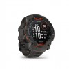 Ceas Sport Garmin Instinct 3 – 50 mm, Solar Black Bezel Cu Curea Charcoal