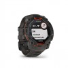 Ceas Sport Garmin Instinct 3 – 50 mm, Solar Black Bezel Cu Curea Charcoal