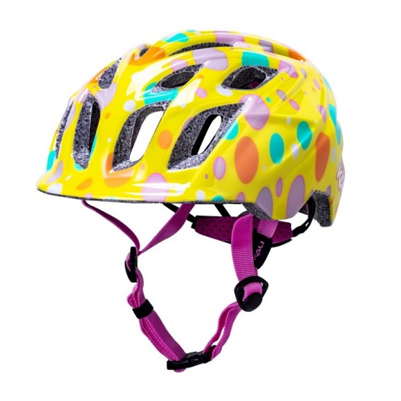 Casca Bicicleta Kali Chakra Child Confetti Yellow Casca Bicicleta Kali Chakra Child Confetti Yellow