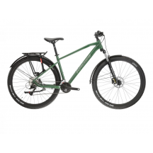 Bicicleta KROSS HEXAGON 4.0 EQ 27.5" Green-Silver-Green Glossy 