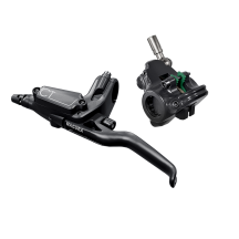Frana MT C4 left, 3-finger Carbotecture lever blade, Flatmount Caliper