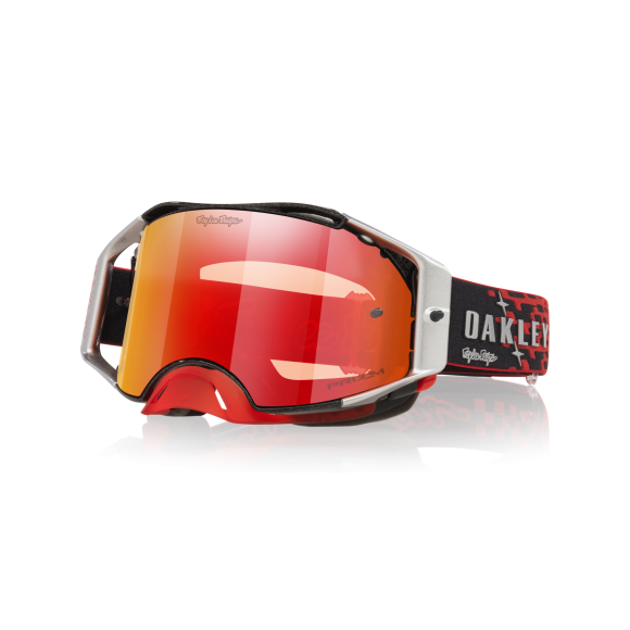 Ochelari Oakley Airbrake Mx Troy Lee Designs Grey Strike / Prizm Sapphire Lens