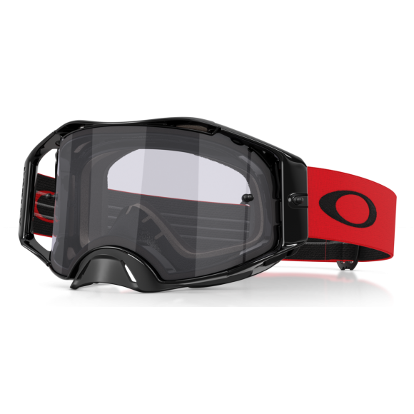 Ochelari Oakley Airbrake Lite Red Dark Grey Lens Ochelari Oakley Airbrake Lite Red Dark Grey Lens
