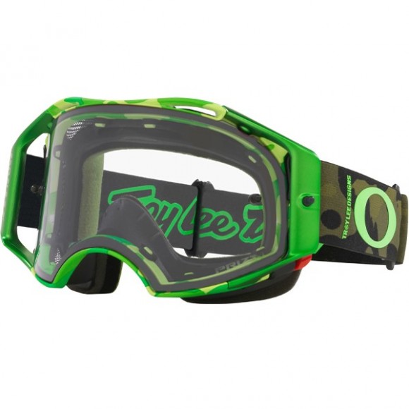 Ochelari Oakley Airbrake Mtb Troy Lee Designs Dazzle Green Jungle / Clear Lens Ochelari Oakley Airbrake Mtb Troy Lee Designs Dazzle Green Jungle / Clear Lens