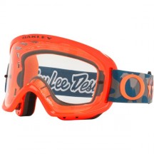 Ochelari Oakley O Frame 2.0 Troy Lee Designs Dazzle Orange Grey & Clear Lens