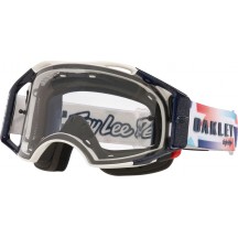 Ochelari Oakley Airbrake Mtb Troy Lee Designs Ice White Clear Lens