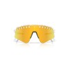 Ochelari De Soare Oakley Sutro Lite Sweep Mathieu Van Der Poel Signature Red / Gold Splatter Prizm 24k Lens