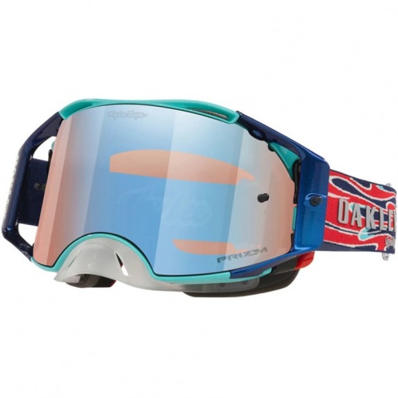 Ochelari Oakley Airbrake Mx Troy Lee Designs Blue Torch / Prizm Sapphire Iridium Lens Ochelari Oakley Airbrake Mx Troy Lee Designs Blue Torch / Prizm Sapphire Iridium Lens