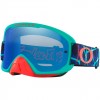Ochelari Oakley O Frame 2.0 Troy Lee Designs Blue Webstar Black Ice Iridium Lens