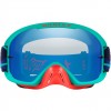 Ochelari Oakley O Frame 2.0 Troy Lee Designs Blue Webstar Black Ice Iridium Lens