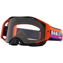 Ochelari Oakley Airbrake Mx Troy Lee Designs Navy Sunrise / Clear Lens