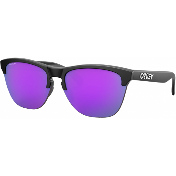 Ochelari De Soare Oakley Frogskins Lite Matte Black Prizm Violet Lens Ochelari De Soare Oakley Frogskins Lite Matte Black Prizm Violet Lens