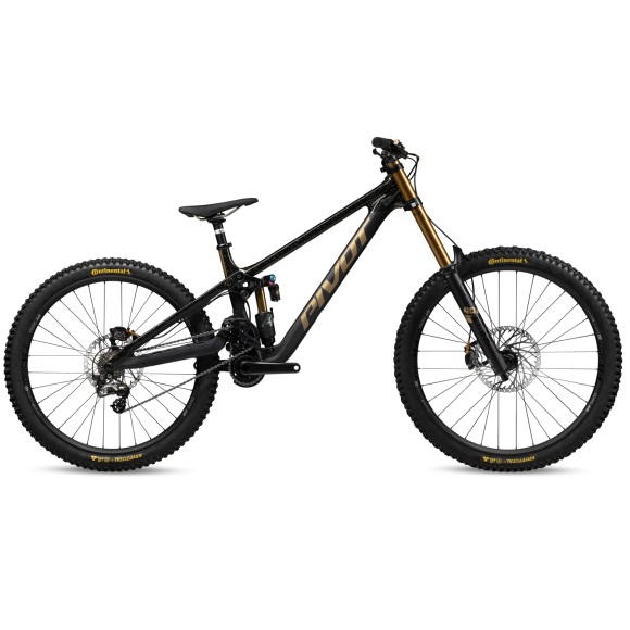 Bicicleta Pivot Phoenix 29" / 27.5" Pro SAINT DH Black Gold 2026 Bicicleta Pivot Phoenix 29" / 27.5" Pro SAINT DH Black Gold 2026