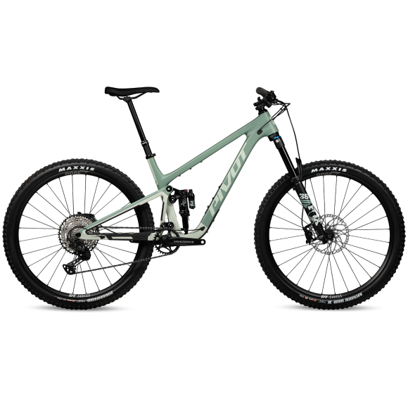 Bicicleta Pivot Trailcat LT Carbon Ride SLX / XT Green Meadow Mist 2025