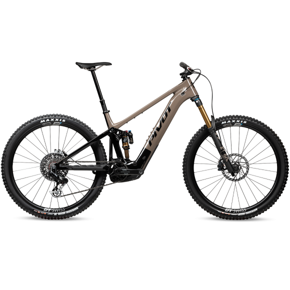 Bicicleta Electrica E-Bike Pivot Shuttle 29" AM Team XX Eagle Transmission Badlands Brown Bicicleta Electrica E-Bike Pivot Shuttle 29" AM Team XX Eagle Transmission Badlands Brown