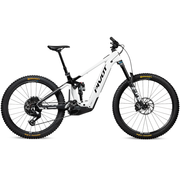 Bicicleta Electrica E-Bike Pivot Shuttle LT Ride Eagle 70 / 90 Stone Cold White