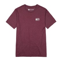 Tricou Pivot Cycles Rising Logo Tee - Maroon Frost