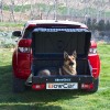 Cutie portbagaj pe carligul de remorcare Towbox V1 DOG Verde + Dispozitiv de reglare a ventilatiei TBA0004