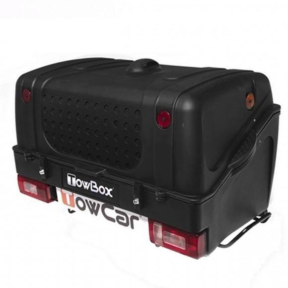 Cutie portbagaj pe carligul de remorcare Towbox V1 Negru Cutie portbagaj pe carligul de remorcare Towbox V1 Negru