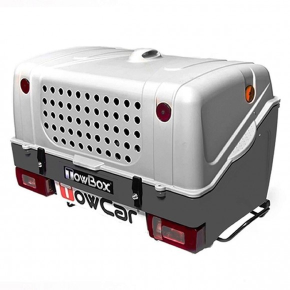Cutie portbagaj pe carligul de remorcare Towbox V1 DOG Gri Cutie portbagaj pe carligul de remorcare Towbox V1 DOG Gri
