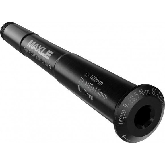 Axle Maxle DH Front MTB 20x110, Length 158mm, Thread Length 10mm, Thread Pitch M Axle Maxle DH Front MTB 20x110, Length 158mm, Thread Length 10mm, Thread Pitch M